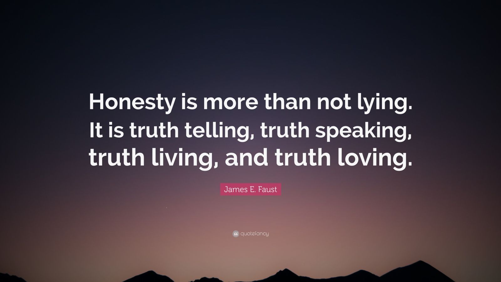 Honesty and Trust