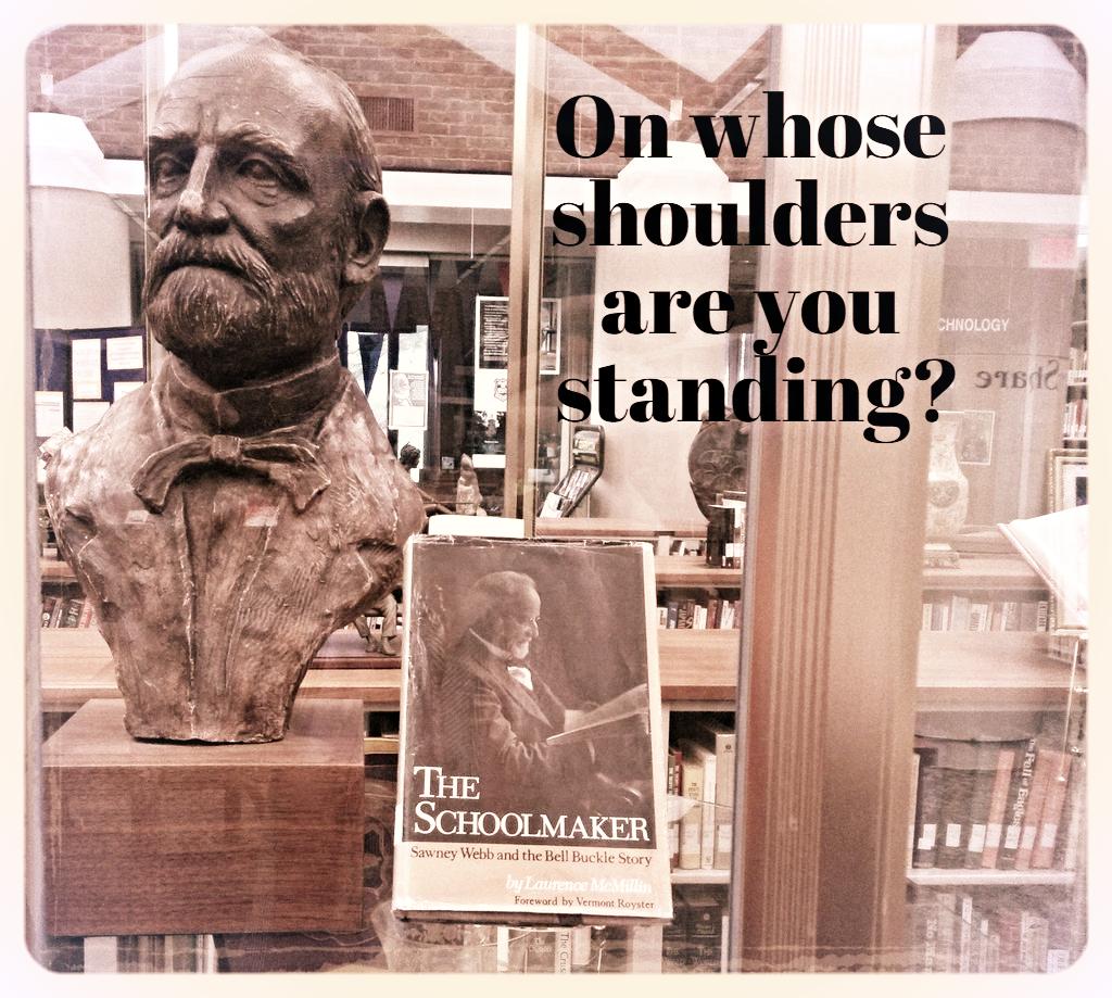 Whose Shoulder Are You Standing On Jinan International Christian